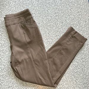 Classic, slimming khakis. Chico’s size 00.